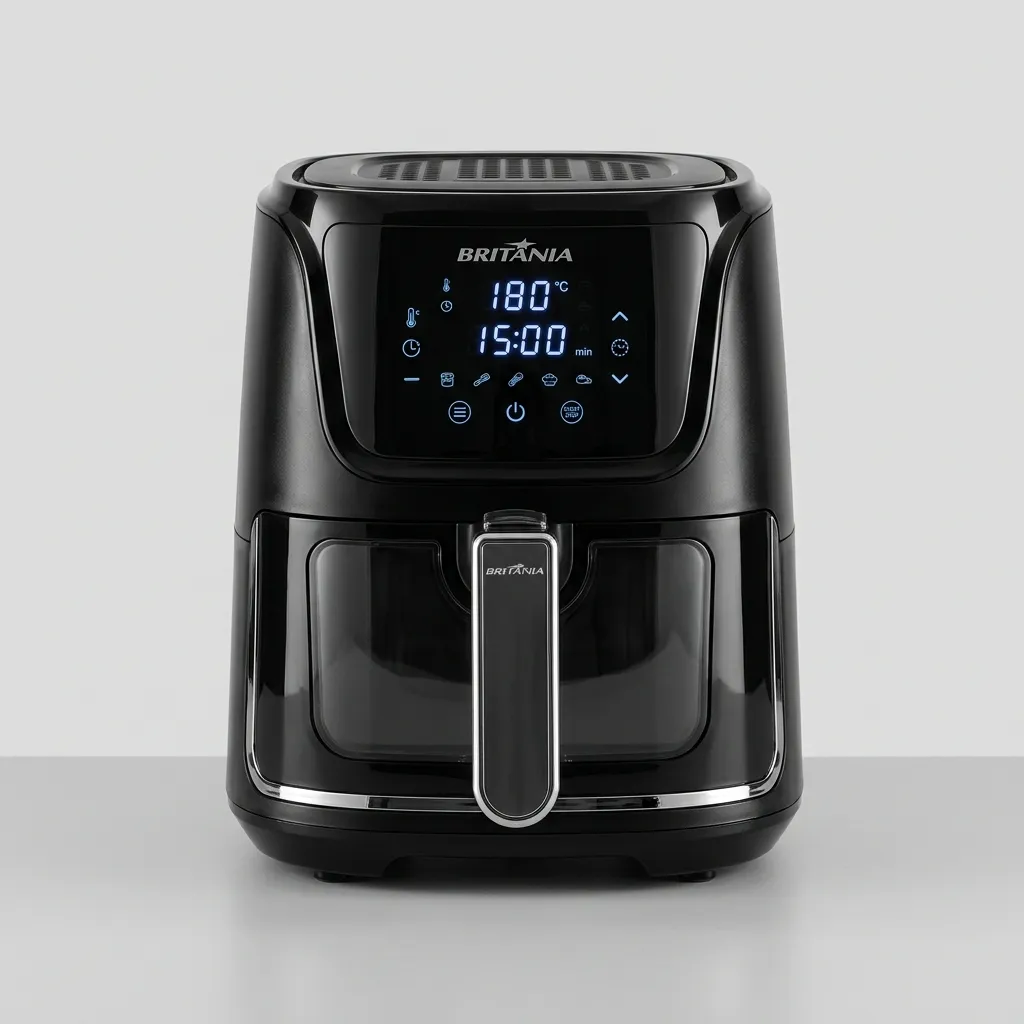 Fritadeira Air Fryer Britânia BFR2000 Digital 4 Litros Painel Touch