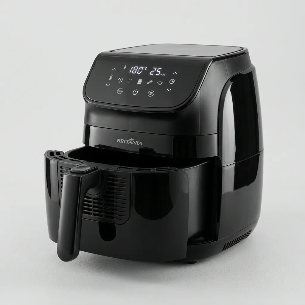 Fritadeira Air Fryer Britânia BFR2000 Digital 4 Litros Painel Touch — imagem 3 de 4