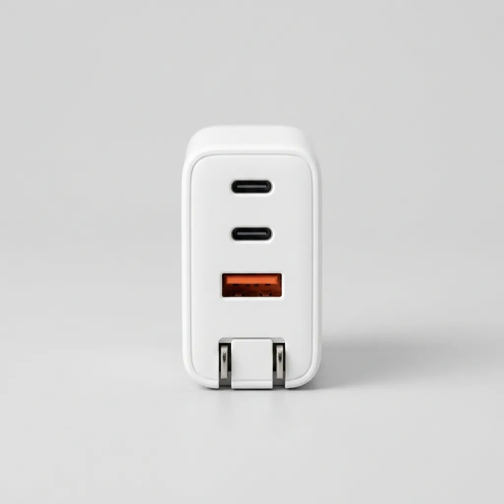 Cargador Baseus GaN 65W USB-C Turbo 3 Puertos Laptop