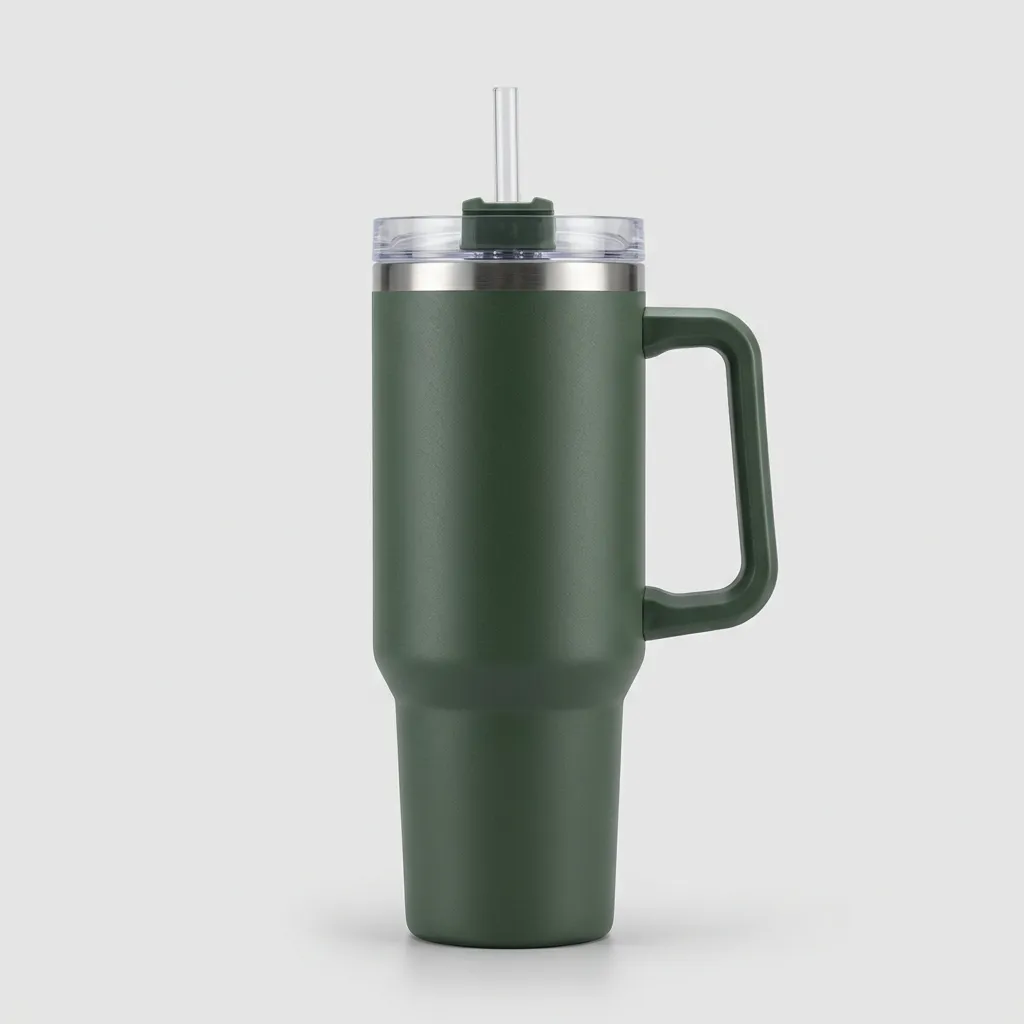 Copo Térmico Pacco Vyta 950ml com Tampa e Canudo