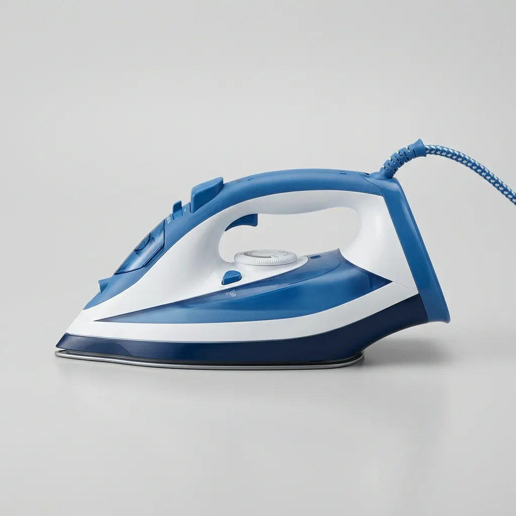 Ferro de Passar a Vapor Philips Walita Azur com Base SteamGlide Antiaderente
