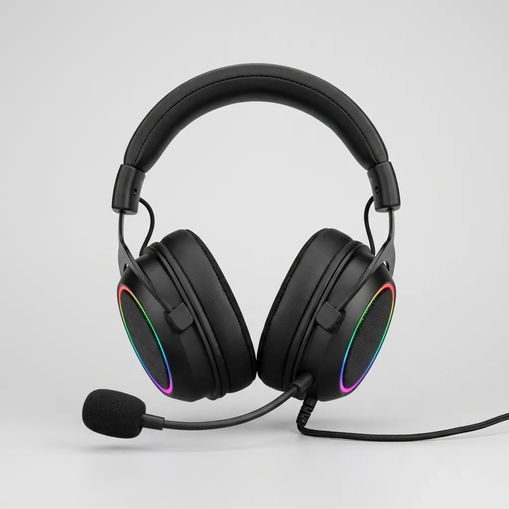 Headset Gamer Redragon Zeus X H510 RGB com Som 7.1 Surround, Drivers 53mm e Microfone Removível