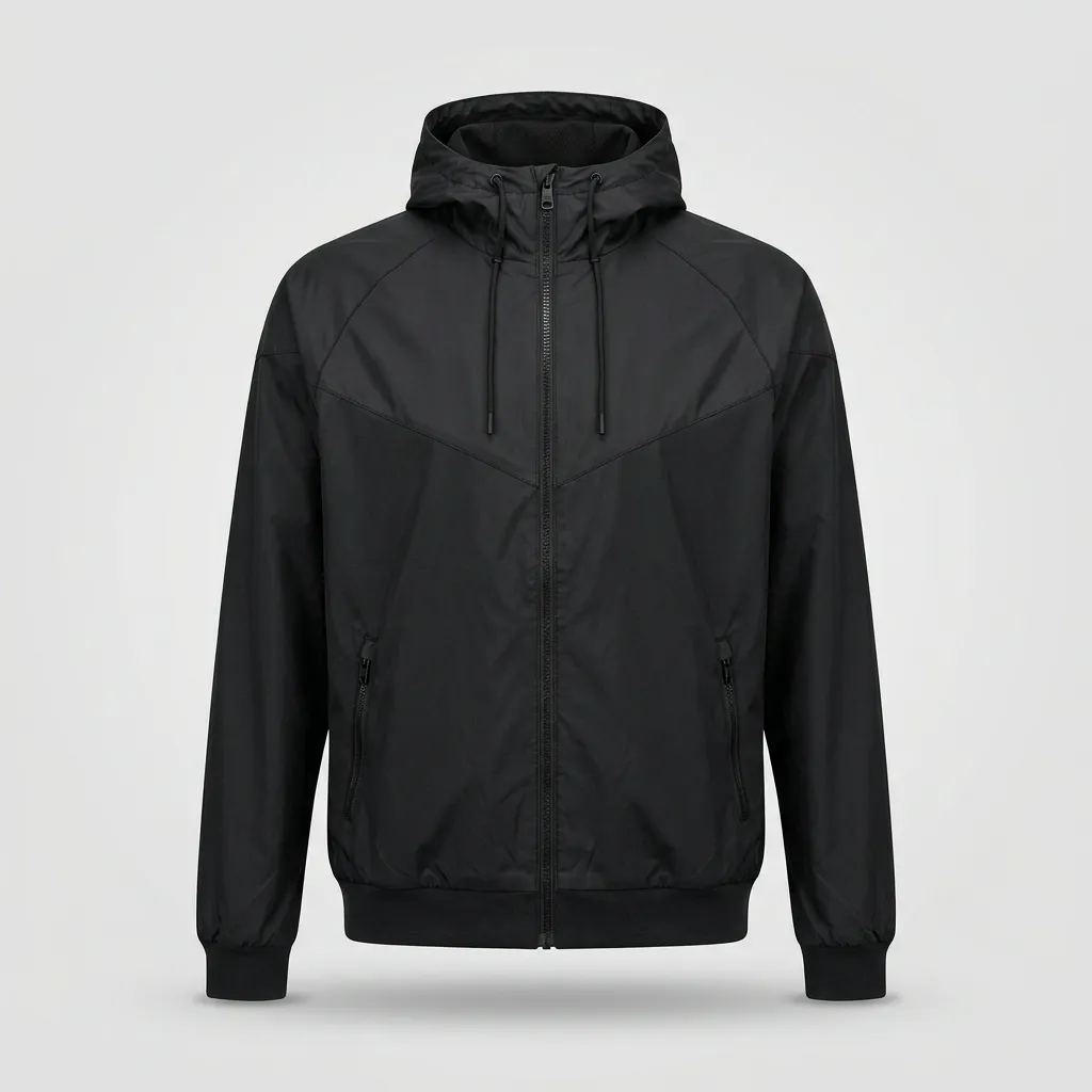 Chaqueta Cortavientos Nike Sportswear Windrunner Masculina Negra
