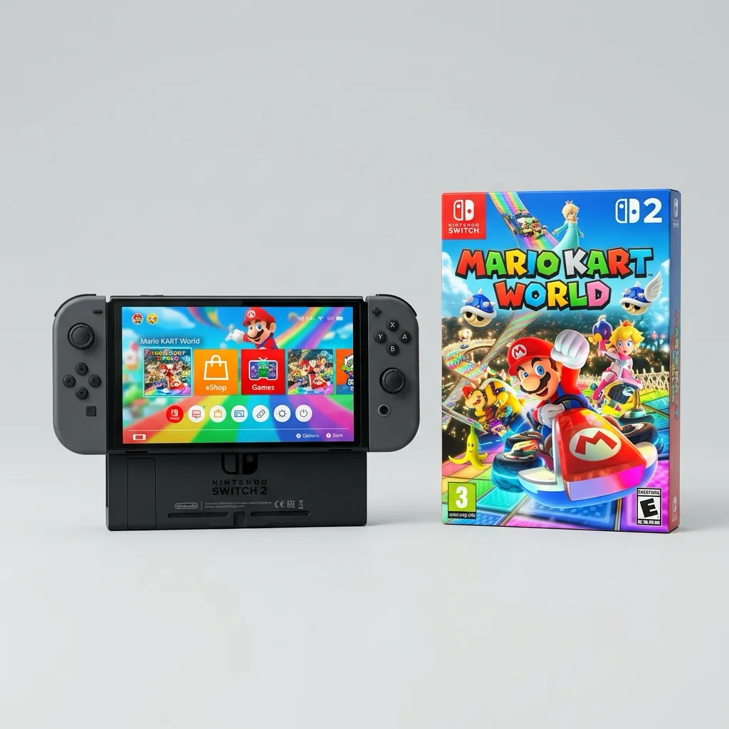 Console Nintendo Switch 2 + Mario Kart World (Bundle Digital)