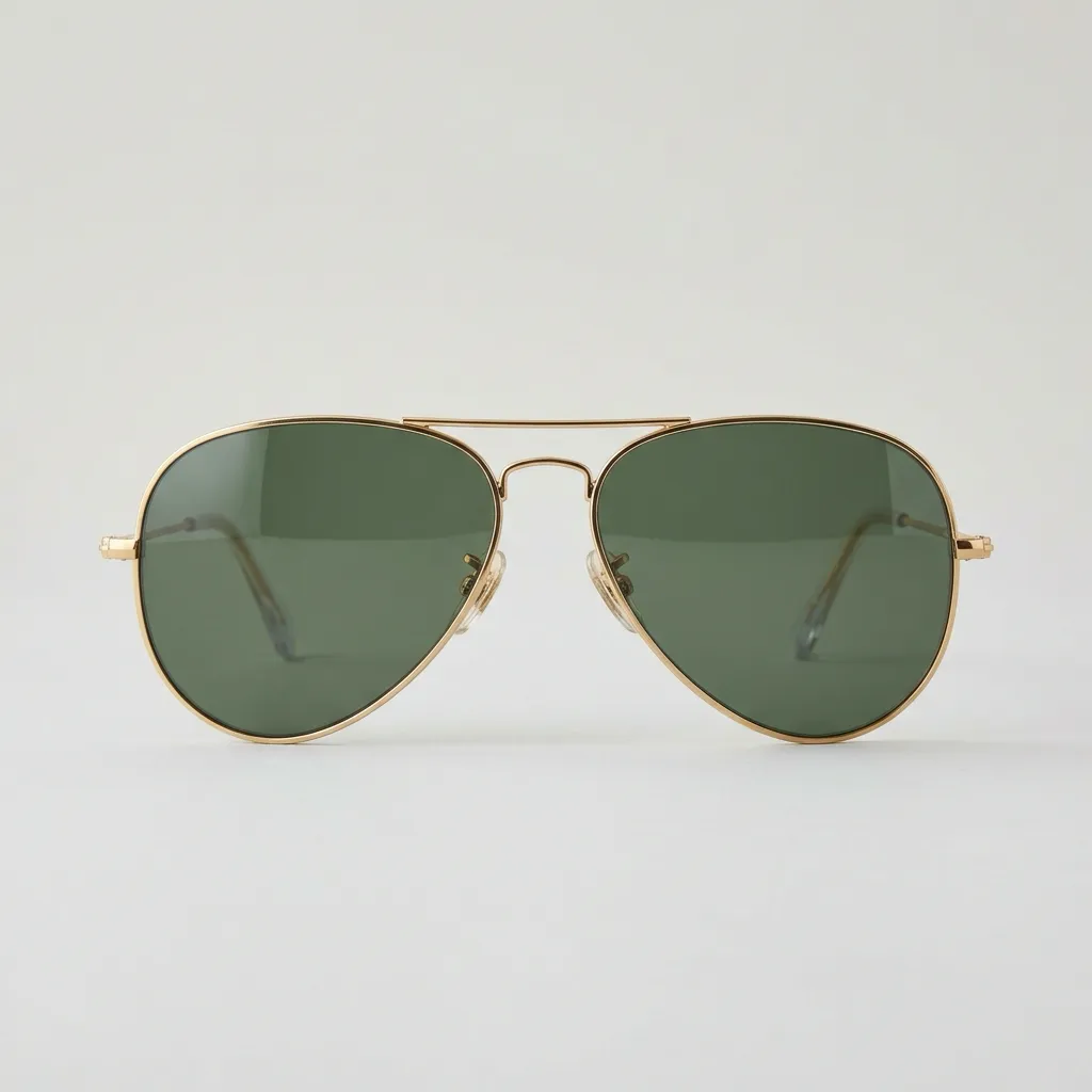 Lentes de Sol Ray-Ban Aviator Classic RB3025 Dorado/Verde G-15