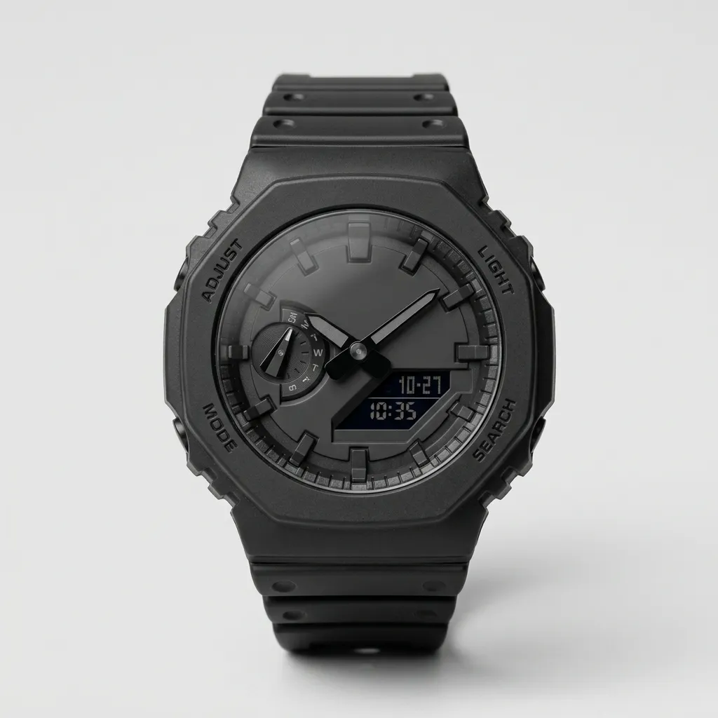 Reloj Casio G-Shock GA-2100-1A1 CasiOak Negro