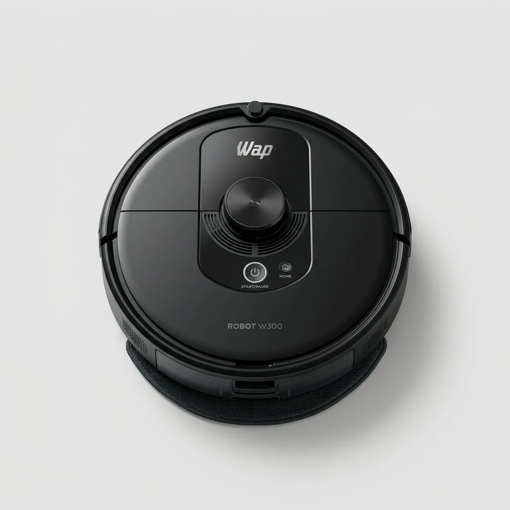 Robô Aspirador de Pó e Passa Pano WAP Robot W300 com Mapeamento Inteligente