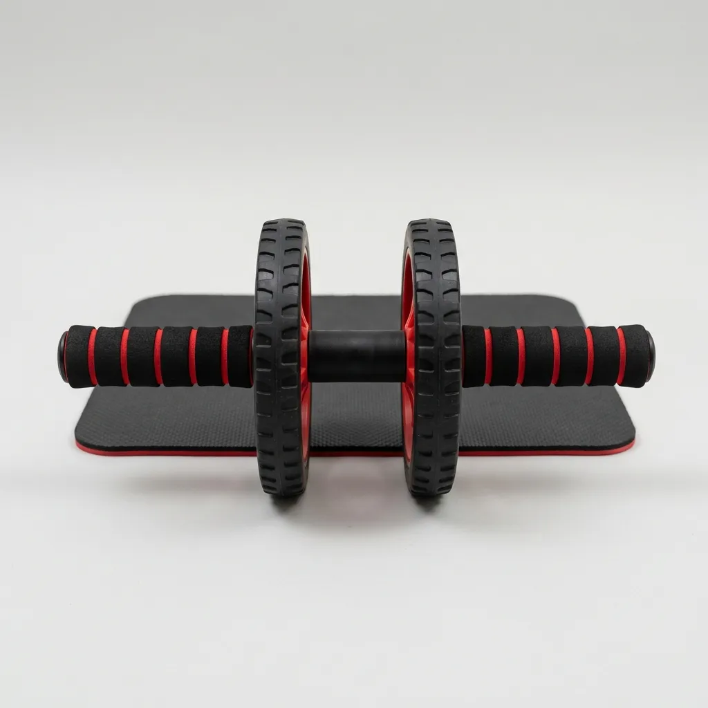 Roda Abdominal Ab Wheel com Apoio de Joelhos