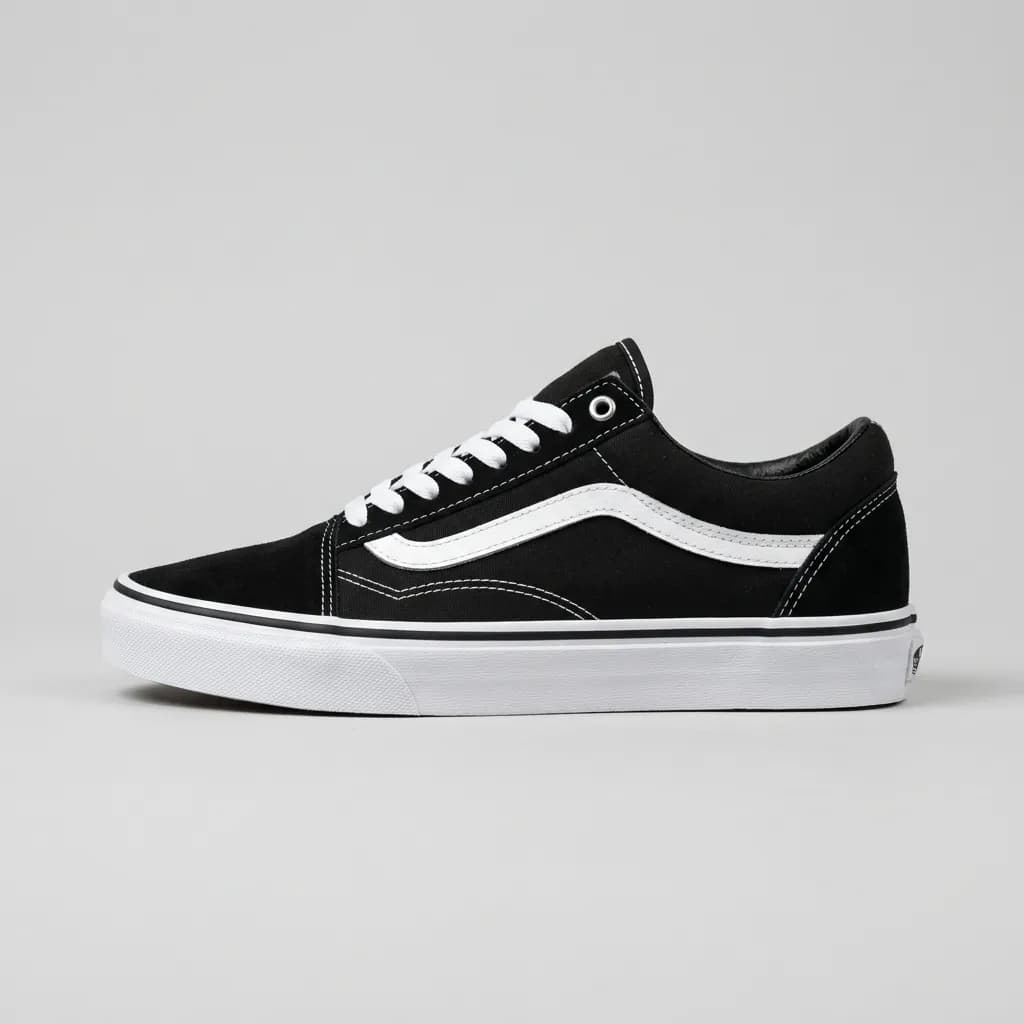 Tênis Vans Old Skool Preto Branco Streetwear Skate