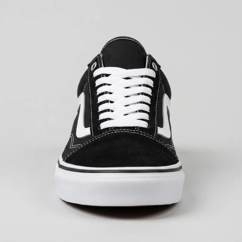 Tênis Vans Old Skool Preto Branco Streetwear Skate — imagem 2 de 4