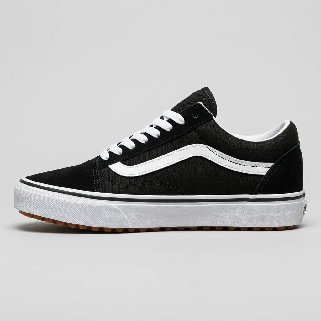 Tênis Vans Old Skool Preto Branco Streetwear Skate — imagem 4 de 4