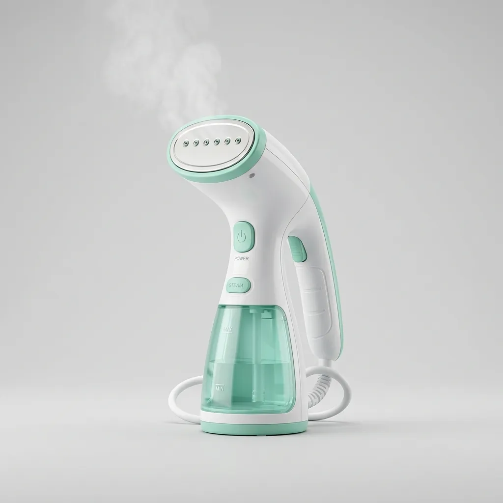 Vaporizador de Roupas Portátil a Vapor Steamer Passa Roupa de Mão Viagem